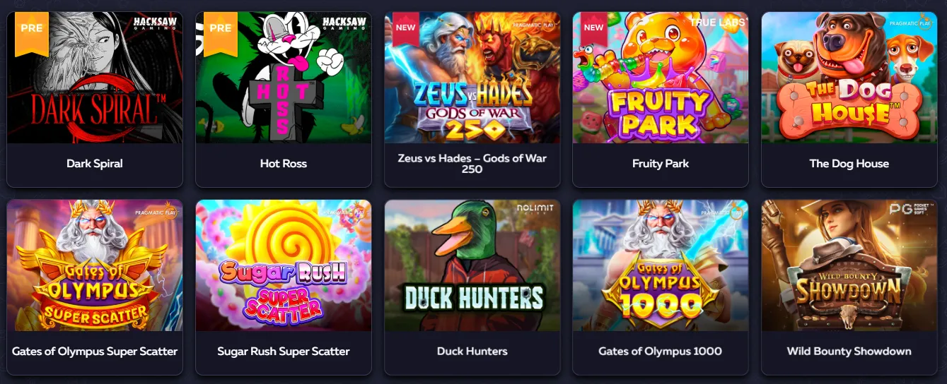 популярні слоти у Vavada